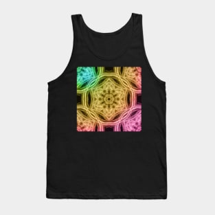 Elegant rainbow kaleidoscopes Tank Top